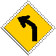 Review road sign