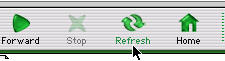 screen shot of refresh button