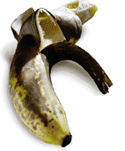 rotten banana