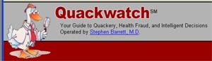 link to quackwatch article about spirulina