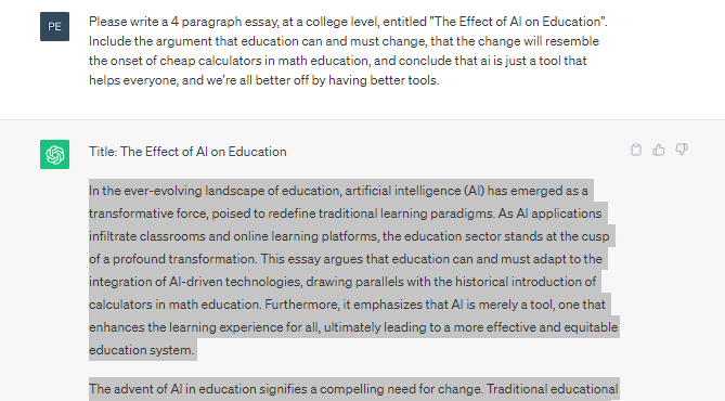tii essay